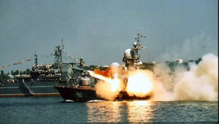 Sfidează scutul: Flota rusă, ample exerciţii militare în Marea Neagră